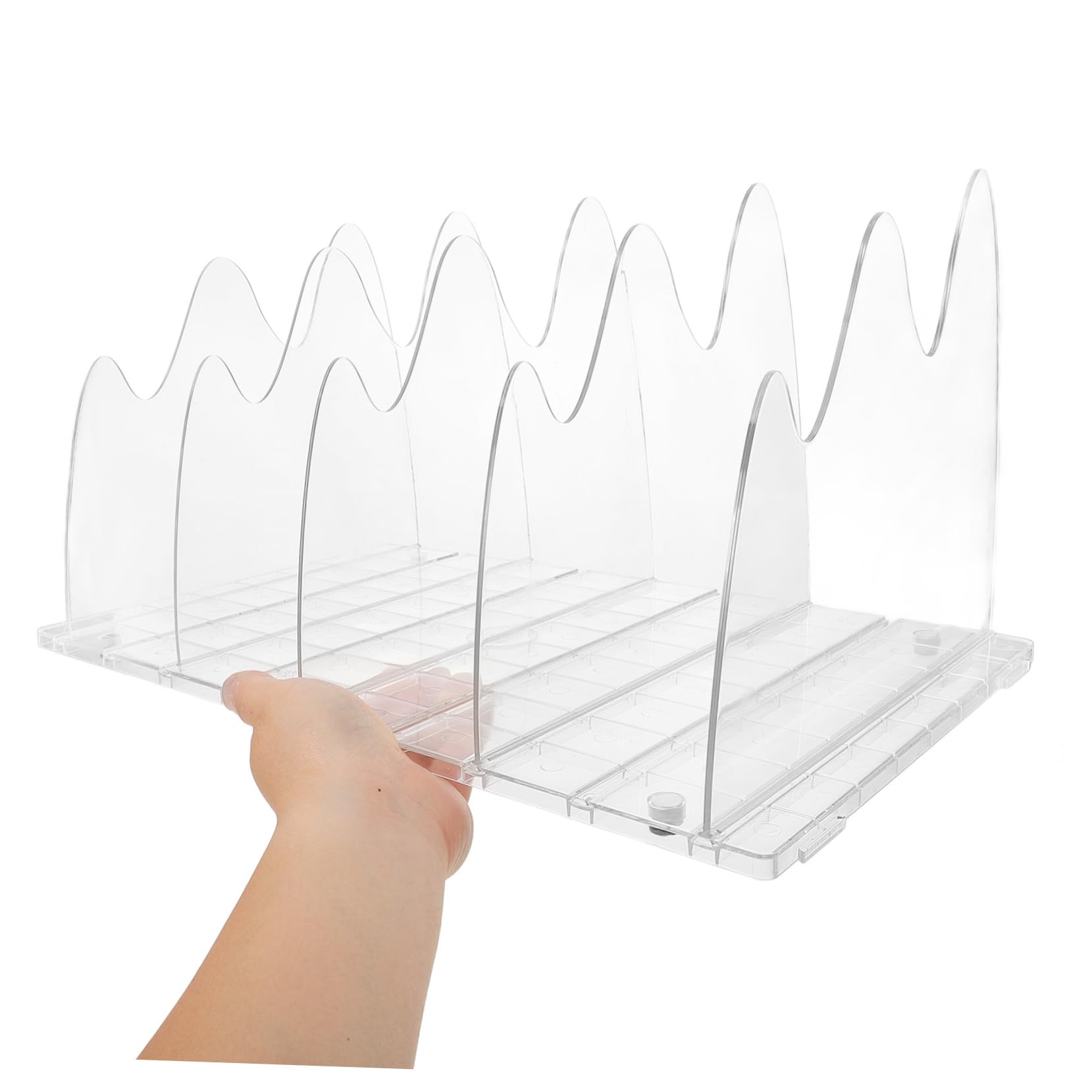 Organizador De Bolsos para Armario Separador Transparente De Estantes Divisor De Closet para Almacenamiento De Cartera Accesorio De Organización para Hogar y Oficina
