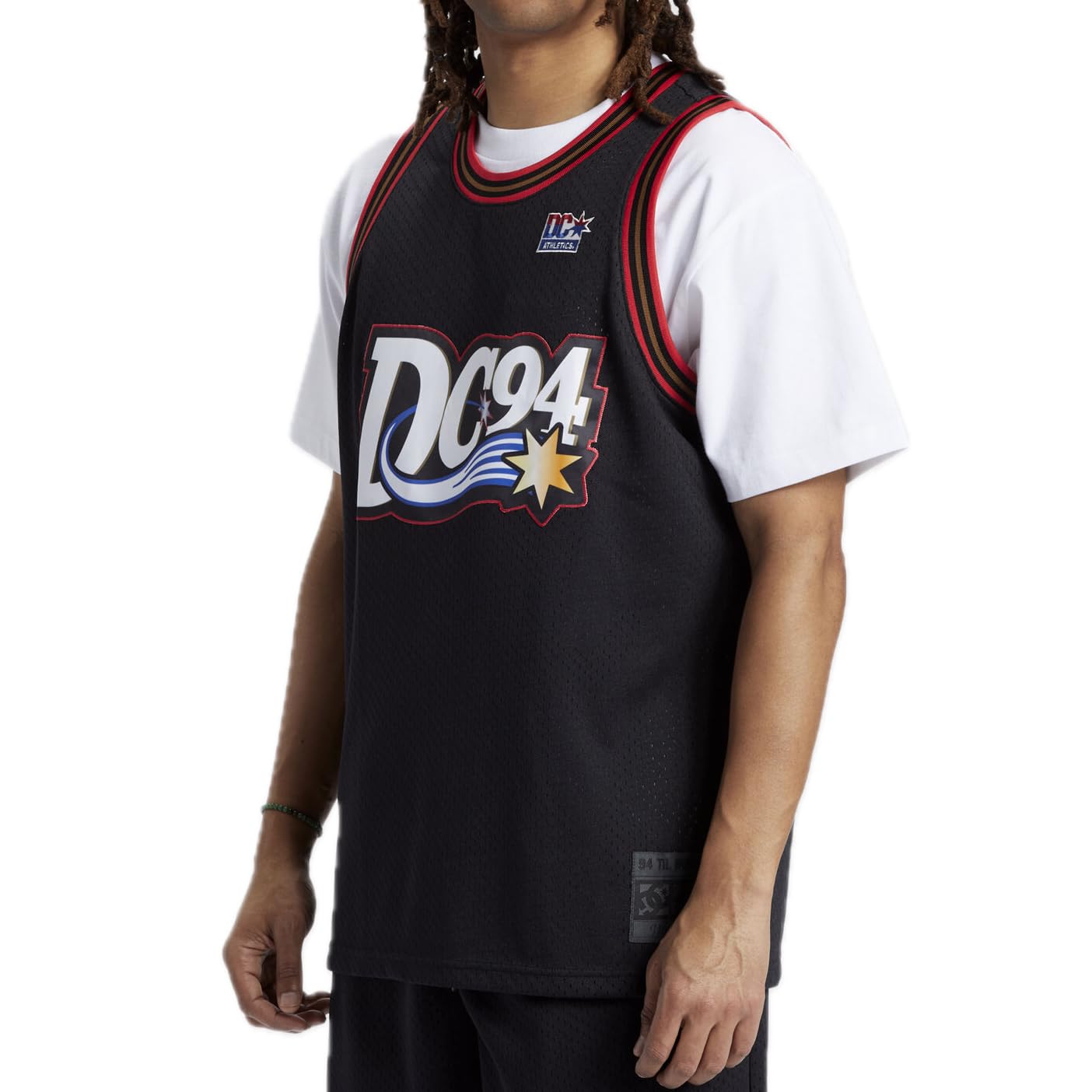 DC Chaussures Débardeur Basket Unisexe Adulte Starz 94 Jersey Black Nouvelle Collection