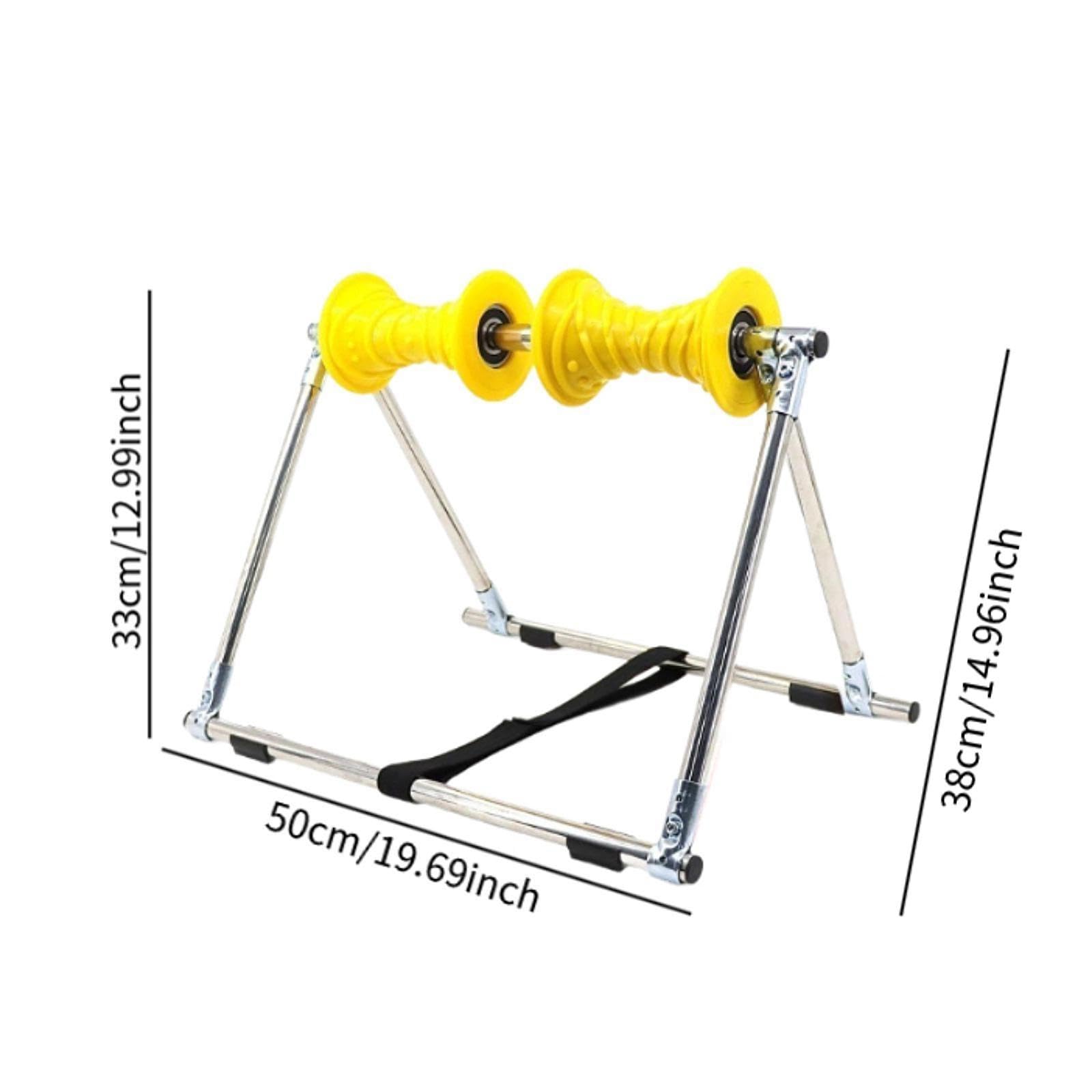 Roller Massaggio Polpaccio Ergonomico Per Ufficio Casa O,Giallo