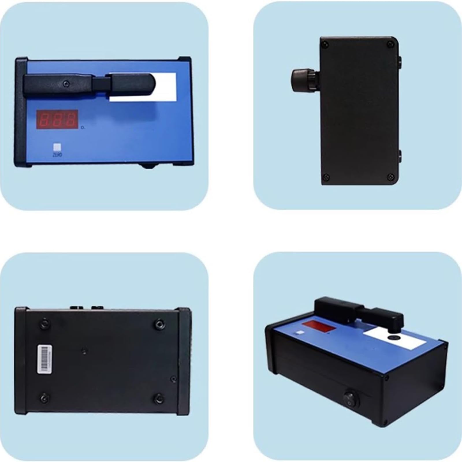 Tragbares Densitometer, Filmdurchlässigkeitsmesser, Bereich 0,00–4,50, Lichtlochdurchmesser 2,0 mm, schnelles Ablesen, ideal für den industriellen Einsatz