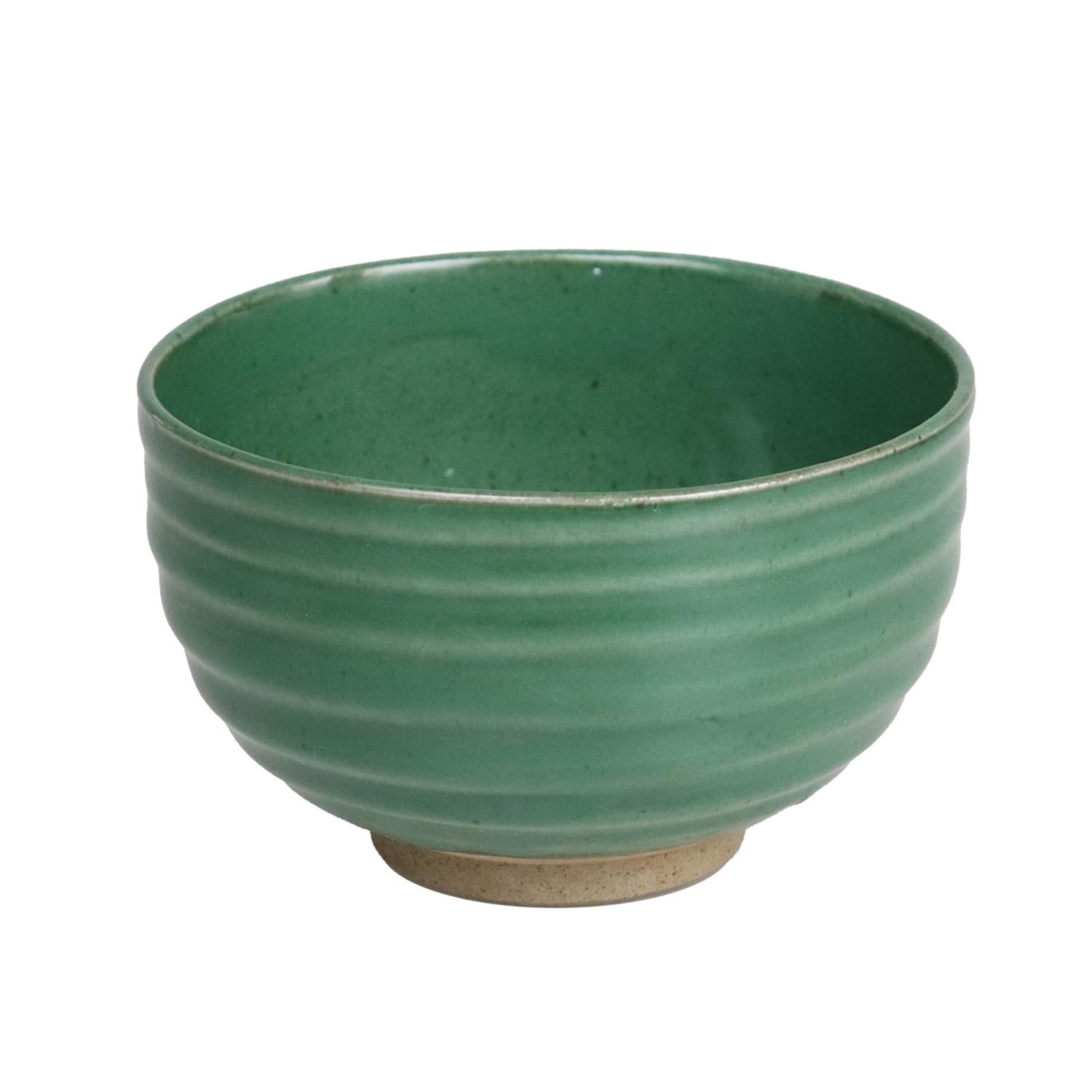 Arita Ware Green Matcha Bowl Chawan Porcelain 17oz Made in Japan Round