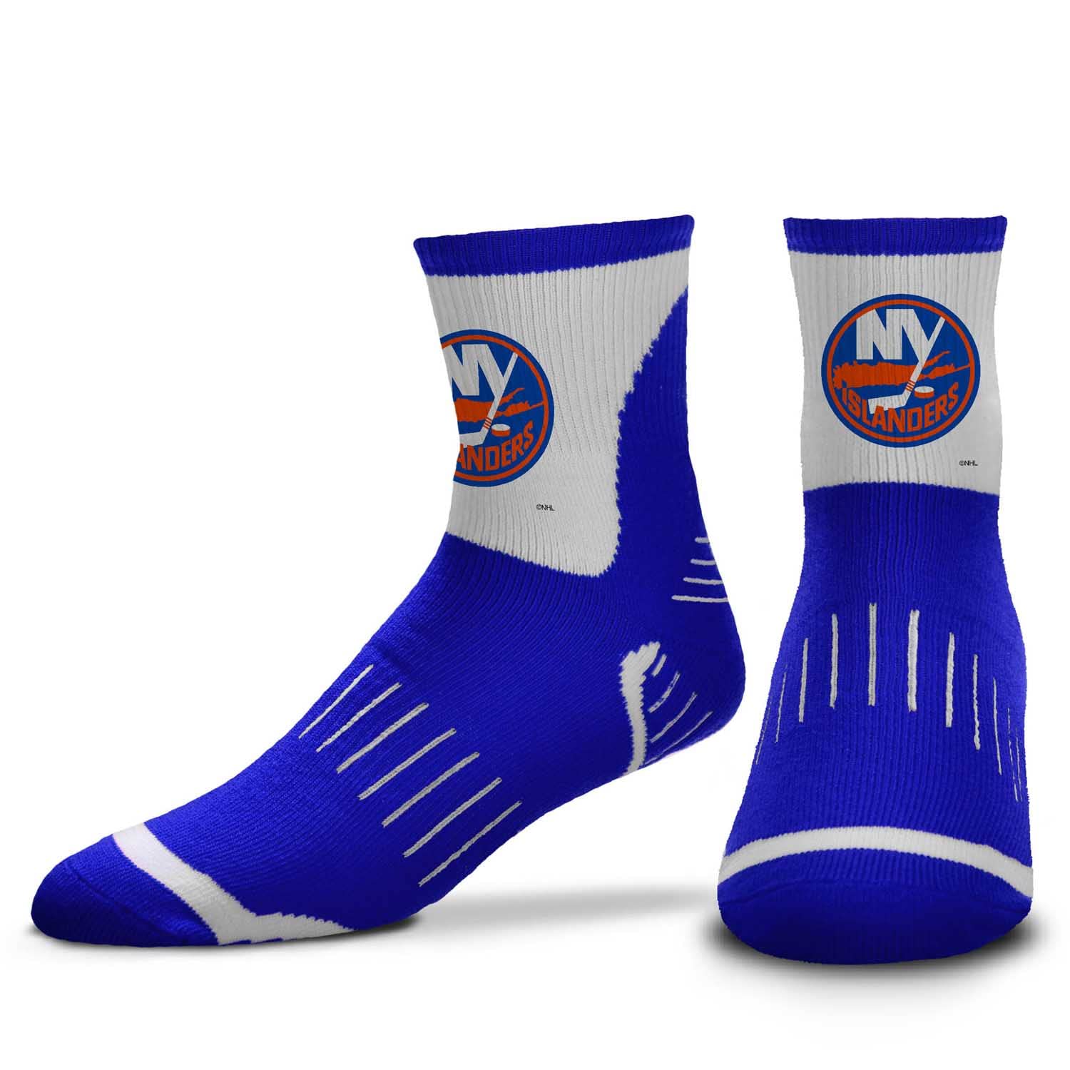 For Bare Feet NHL Adult Surge Team Mascot Mens and Womens Quarter Socks