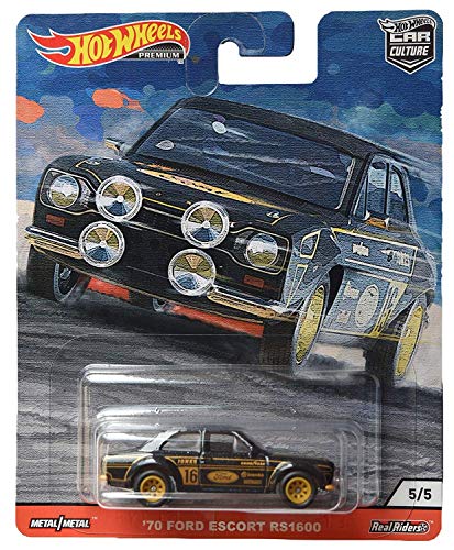 Hot Wheels 70 Ford Escort Rs 1600 vehicle miniatura 1