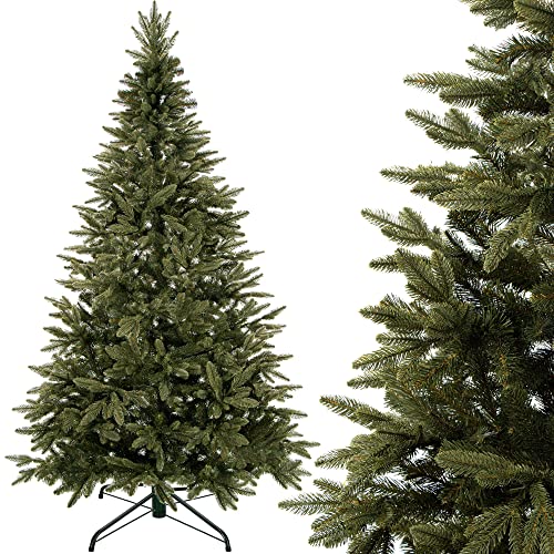 Springos Árbol De Navidad Artificial Abeto Natural 180 Cm Incl. Soporte De Árbol De Navidad Material Pe-Pvc Moldeado Por Inyección Springos Árbol De Navidad Artificial Abeto Natural 180 Cm Incl. Soporte De Árbol De Navidad Material Pe-Pvc Moldeado Por Inyección