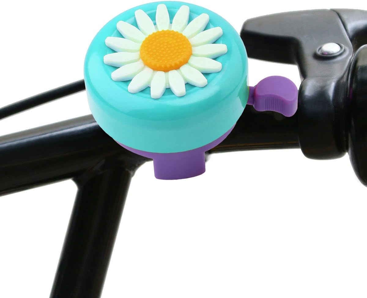 Paliston Kid's Bike Bell, Bicycle Bell for Girls, Bike Horn, Toddler Bike Bells (Blue & Purple) : Sports & Outdoors