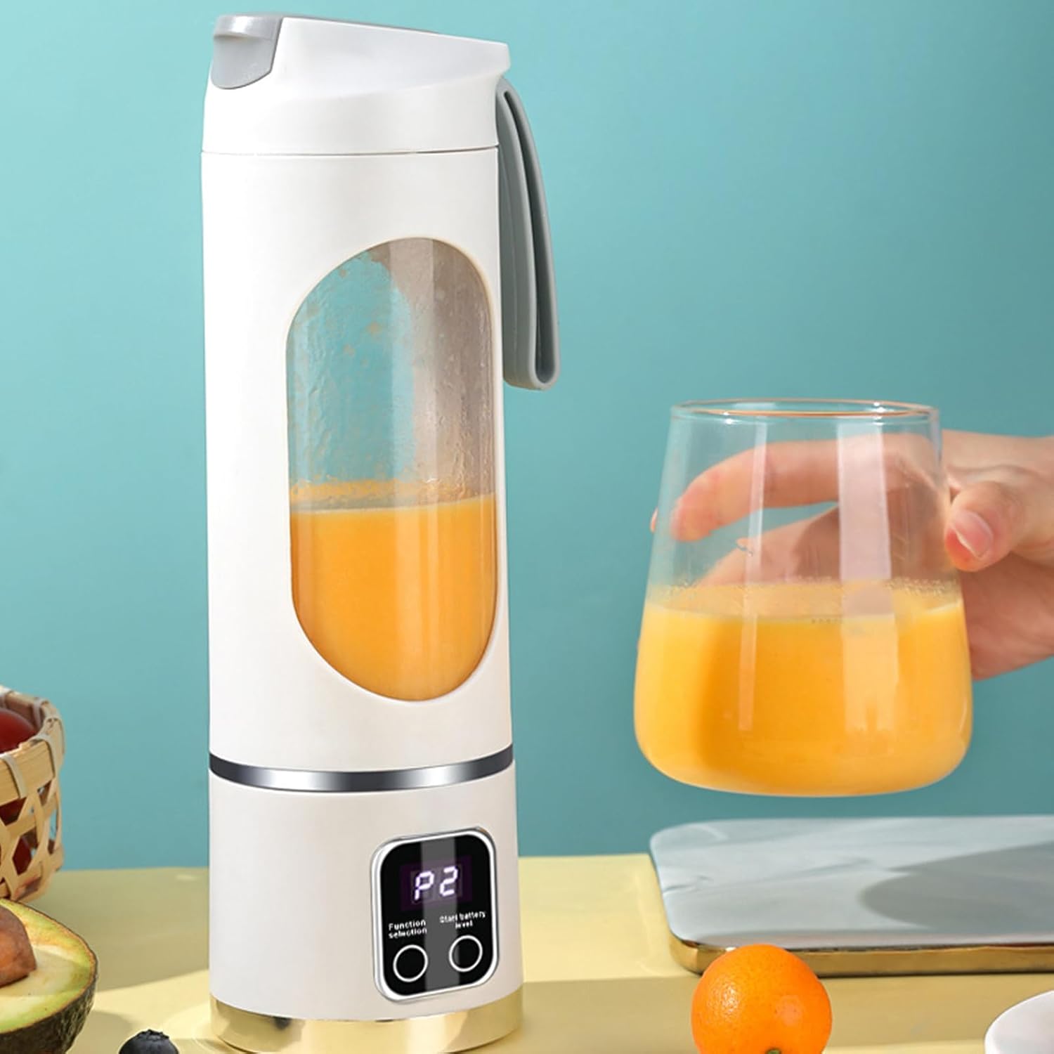 Portable Personal Blender 3 Modes Fruit Mixer