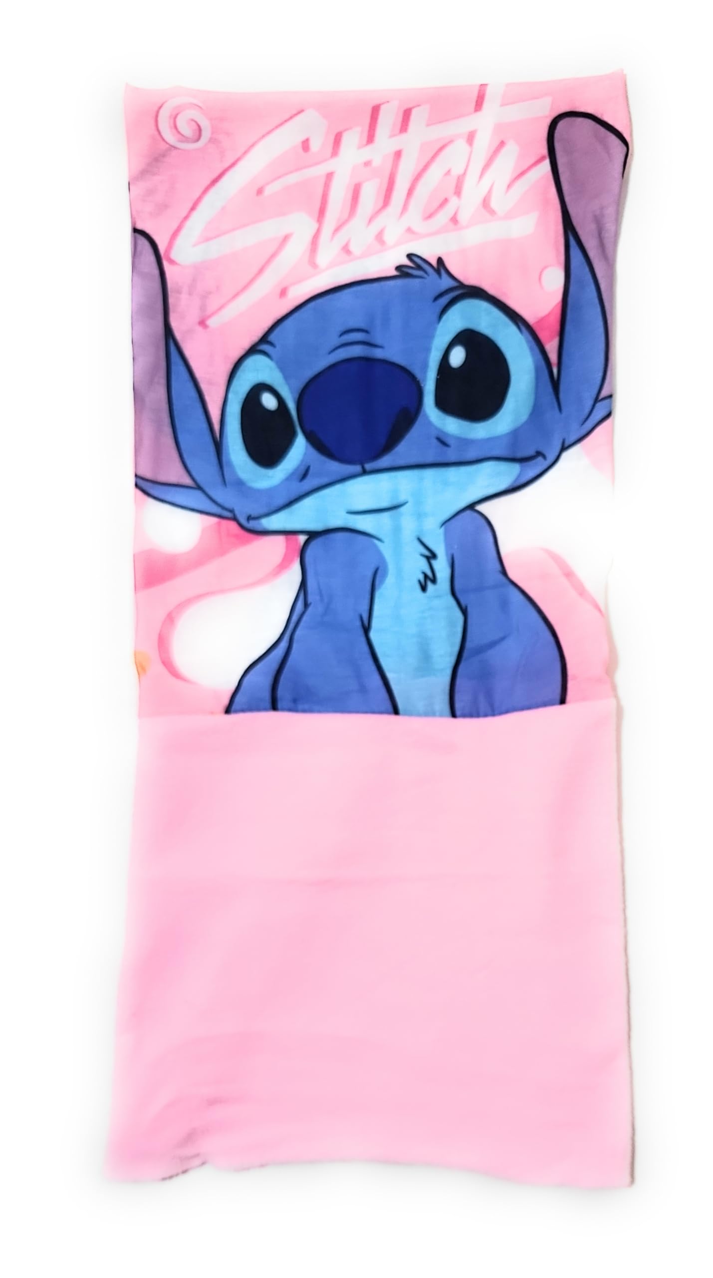Disney Bufanda de punto para niña, de forro polar coral, bufanda tubular