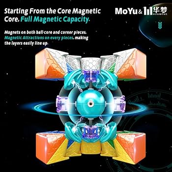 IVY MY COSMOS S 3点セット Amazon.com: Bukefuno MoYu Huameng YS3M 2023 Maglev Ball Core 3x3
