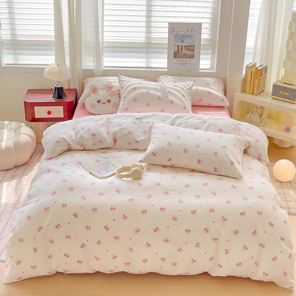 Housse de couette 240x260 cm 3D microfibre parure lit réversible