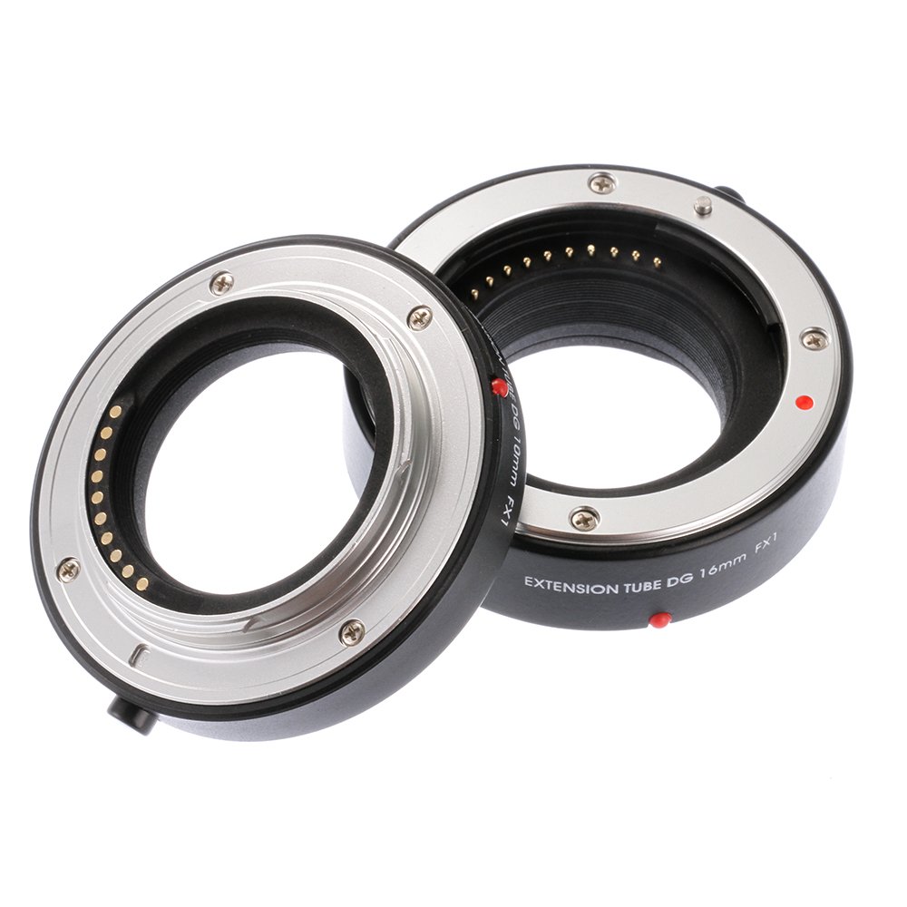 Ruili Autofokus Lot d'anneaux d'extension macro pour Fujifilm FX X-H1 X-E3 X-T10 X-T1 X-T2 X-T20 X-Pro1 X-Pro2 X-M1 X-A1 X-A2 X-A3 X-A5 X-A10 X-A20 X-E1 X-E2S 10 X-E2S