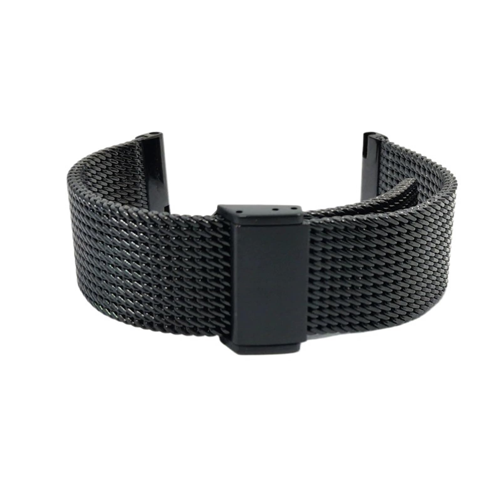 Cinturino di ricambio in maglia intrecciata in acciaio inox, per donne e uomini, 18 mm, 19 mm, 20 mm, 21 mm, 22 mm