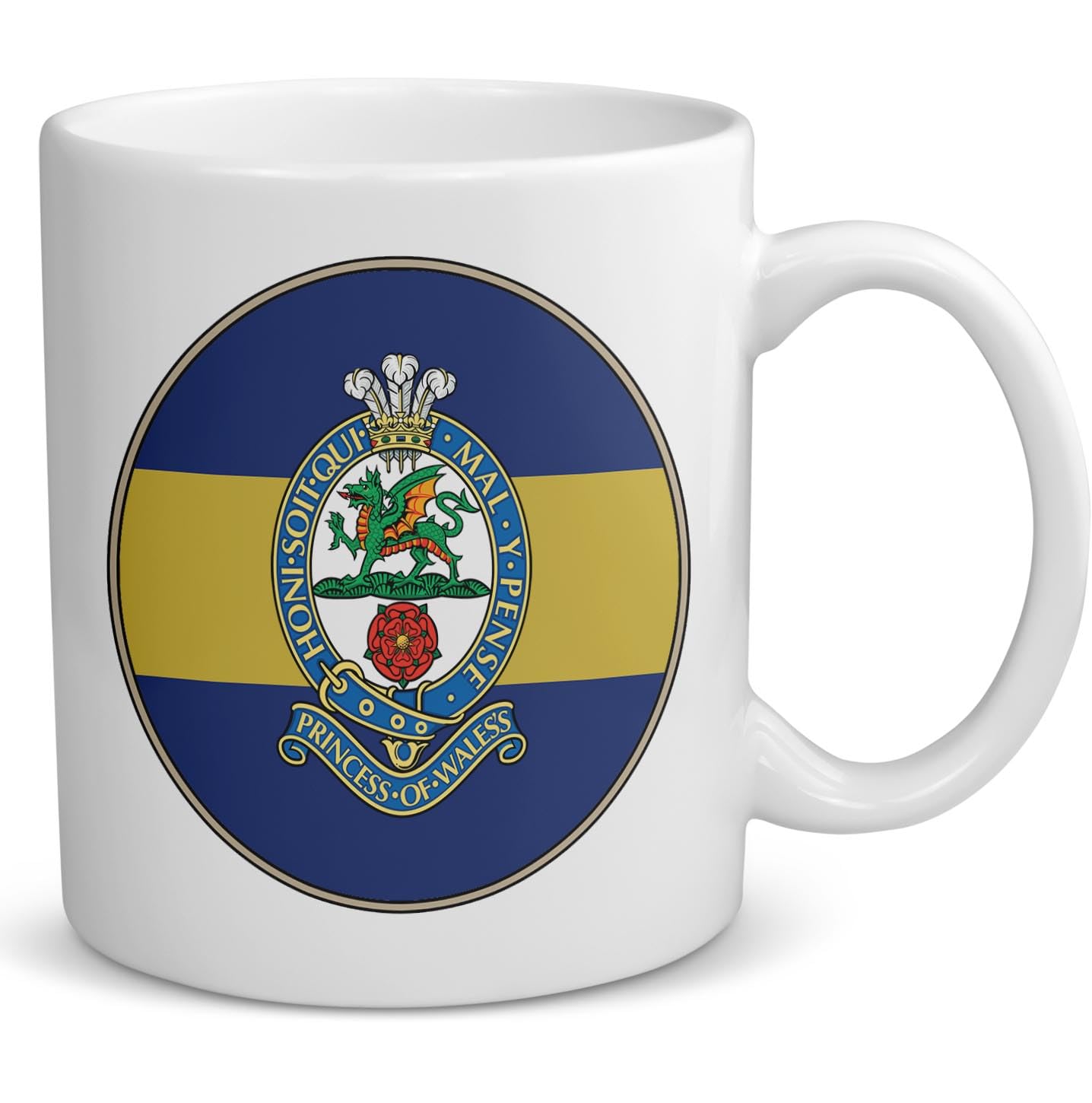 Badges On Mugs The Princess of Wales's Royal Regiment Personalised Mug