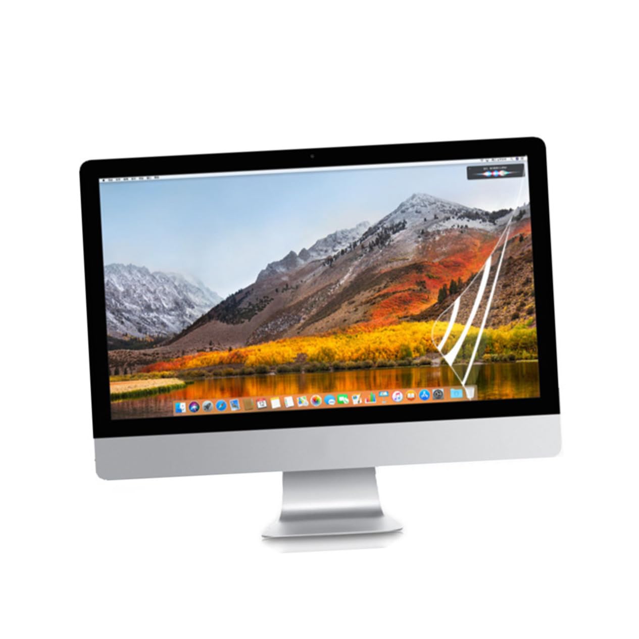 MOLUCKFU Clear Eye Film - Screen Protector for Daily Use Scratch-resistant -static Compatible Relieves Eye Fatigue