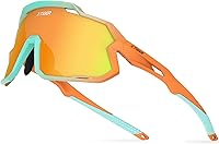 Vista 11 de X-TIGER Gafas de sol polarizadas para niños y niñas, lentes de sol de béisbol polarizadas para niños de 8 a 14 años, UV400, gafas de ciclismo