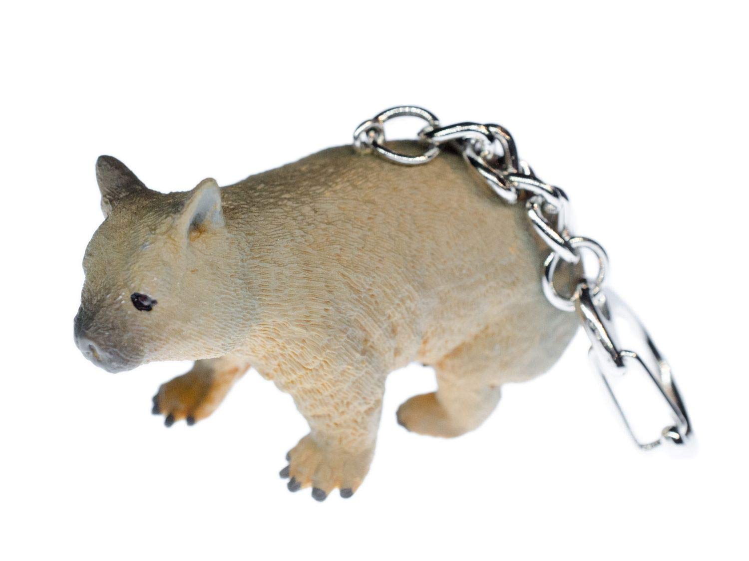 Portachiavi Wombat Miniblings - Gomma Morbida, Fatto A Mano In Germania, 6 Cm - 2