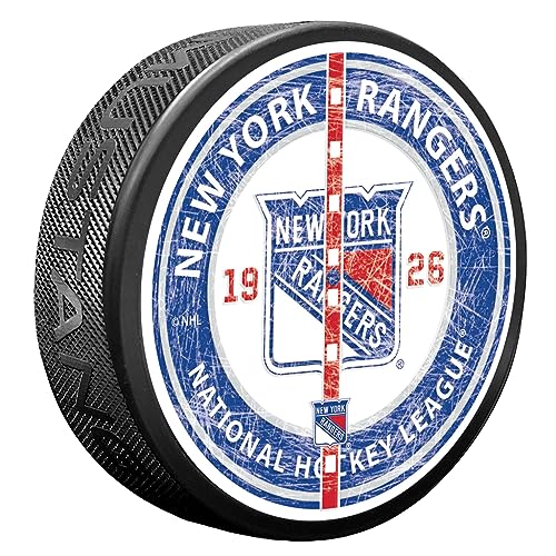 Sports Decor New York Rangers Center Ice Puck