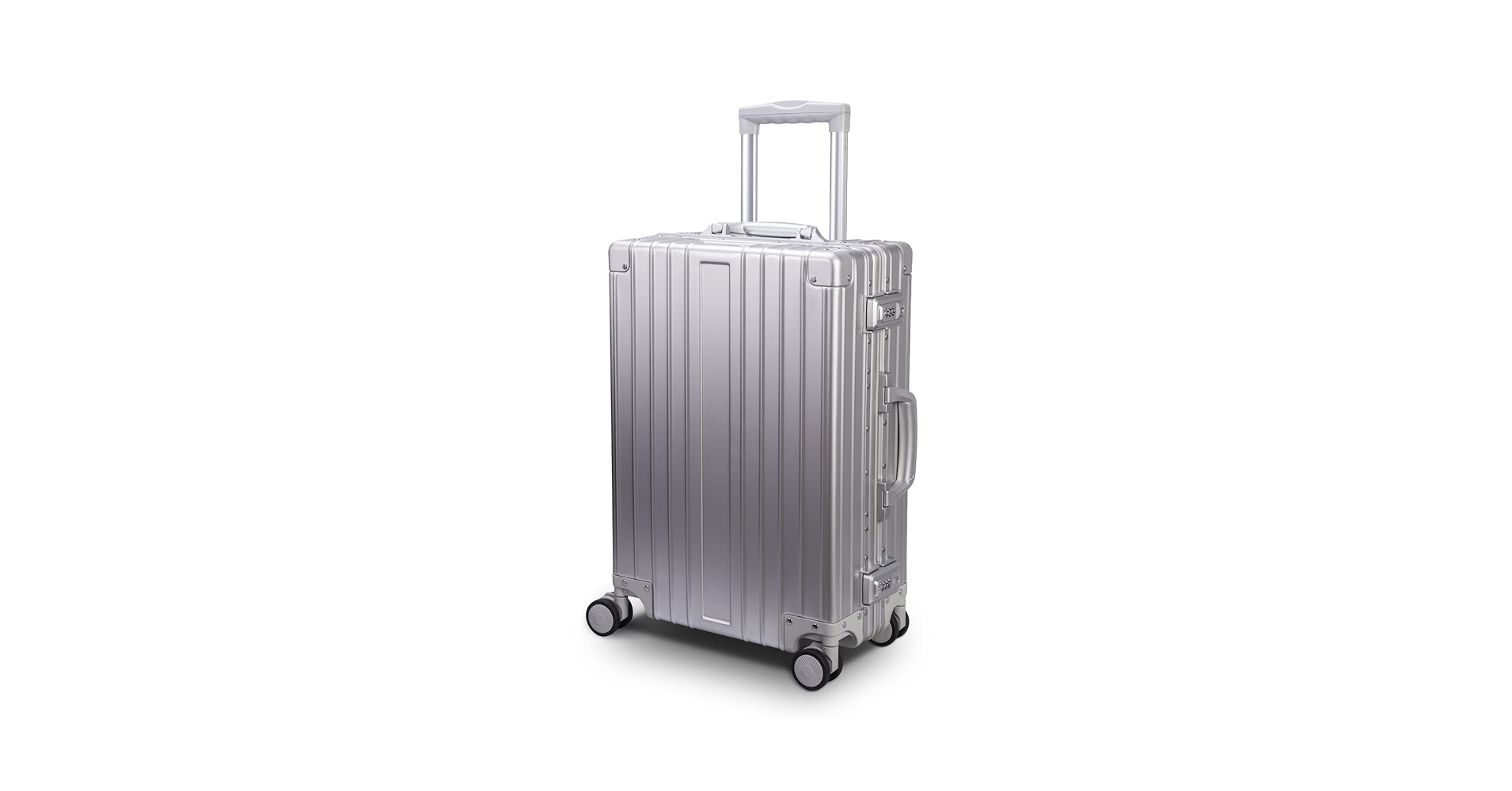 carry silver Amazon.com: LUGGEX All Aluminum Carry On Luggage with