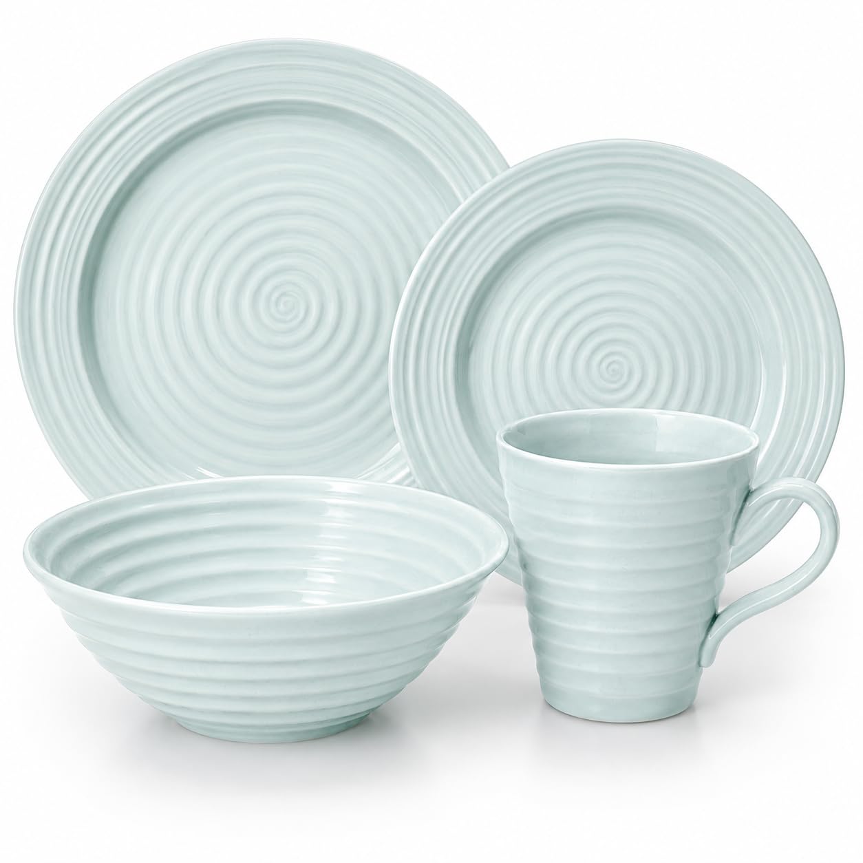 Amazon.com | Portmeirion Sophie Conran Celadon 4 Piece