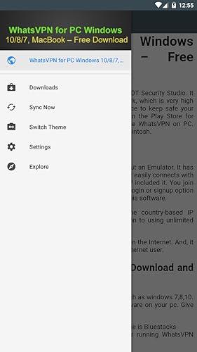 WhatsVPN for PC Windows 10/8/7, MacBook