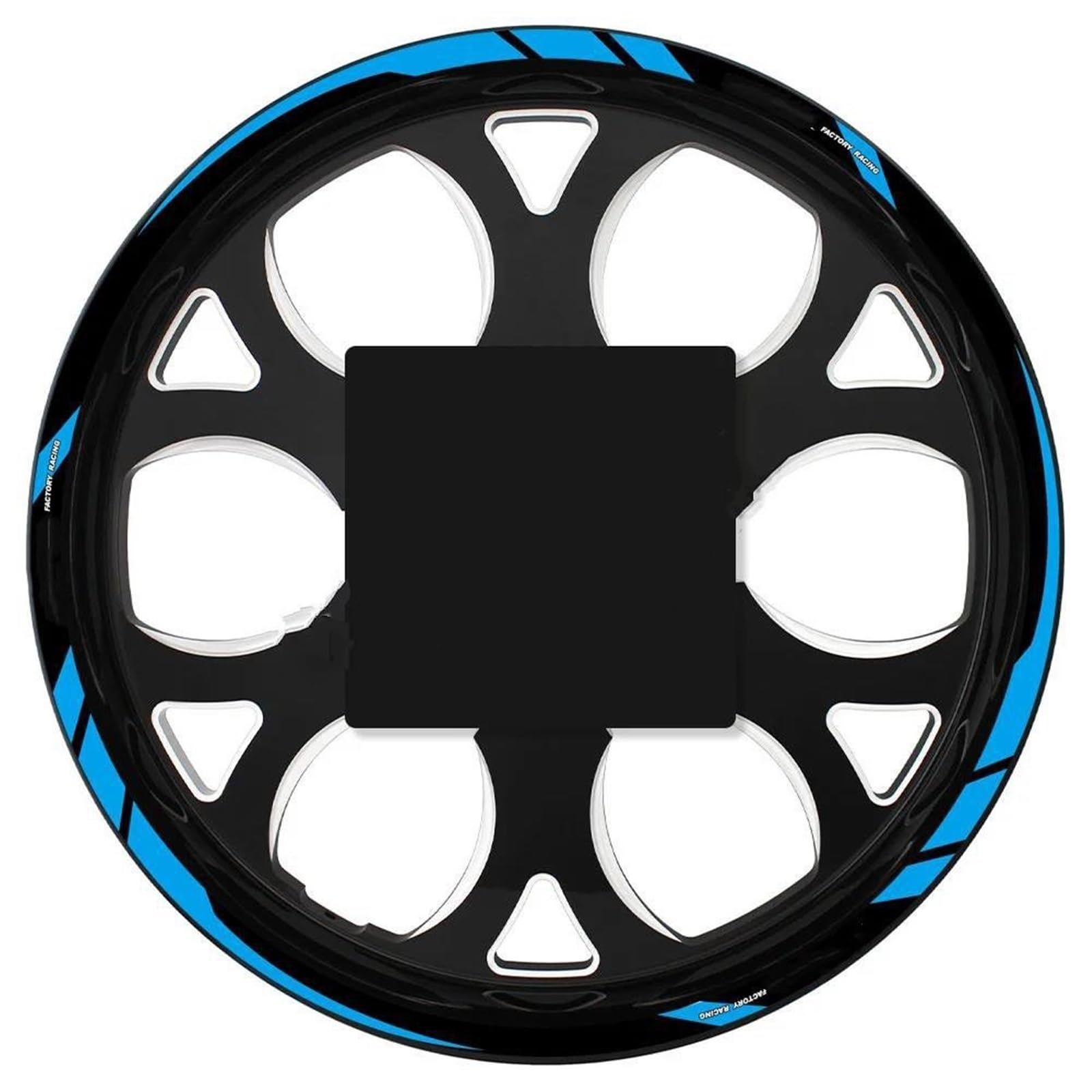 Motorcycle Reflective Wheel Stripe Sticker Set Waterproof Rim Decals for CBR 650R 600 RR 1000RR 650F 500R