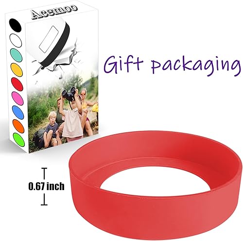 Miniatura 6 de Funda de silicona para maletero de vaso YETI de 20 onzas, 30 onzas, protección más segura y menos ruido para taza de café Yeti de 30 onzas y 20