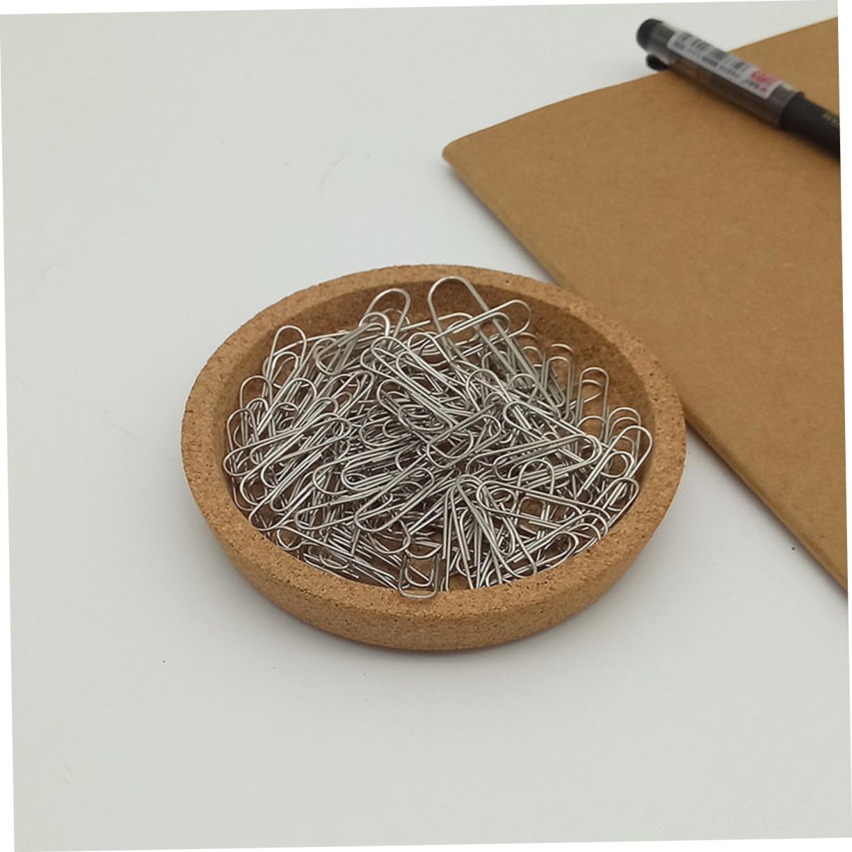 TOPBATHY 2 Series Posavasos Redondos De Corcho Aislantes Térmicos para Tazas Y Platos Decorativos Y Prácticos para Hogar Y Oficina Khaki 5 Piezas*2