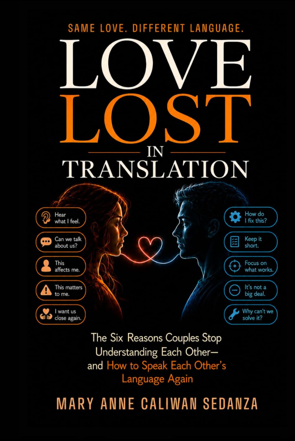 LOVE LOST IN TRANSLATION: The Six Reasons Couples Stop Understanding Each Other — and How to Speak Each Other’s Language Again