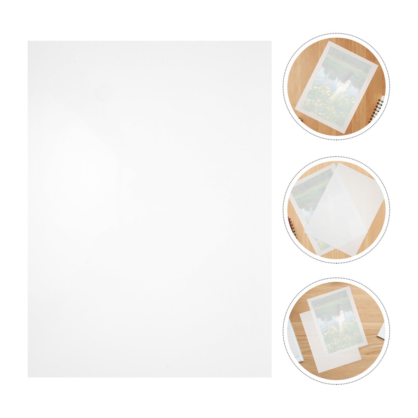 Pellicola di Laminazione A4 Pvc 100 Fogli per Documenti