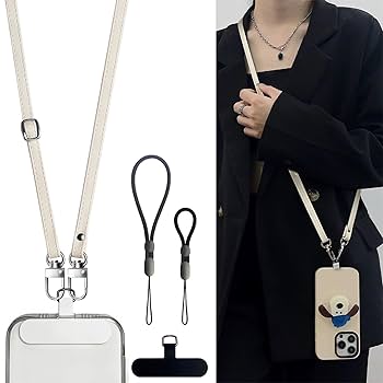 スマホアクセサリー l Ball Cross-body Strap Amazon.com: BFSD·DM Phone Crossbody Strap, 2× Pads,1