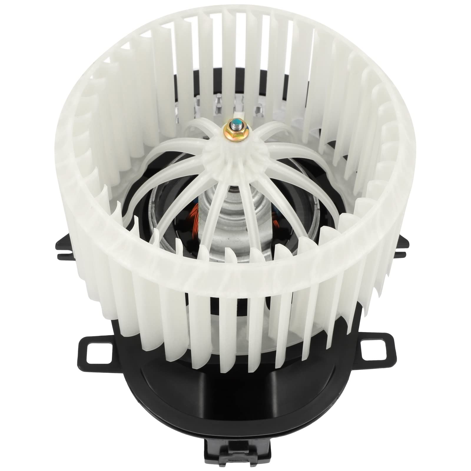 SCITOO 7P0820021 Front HVAC Heater Blower Motor w/Fan Cage