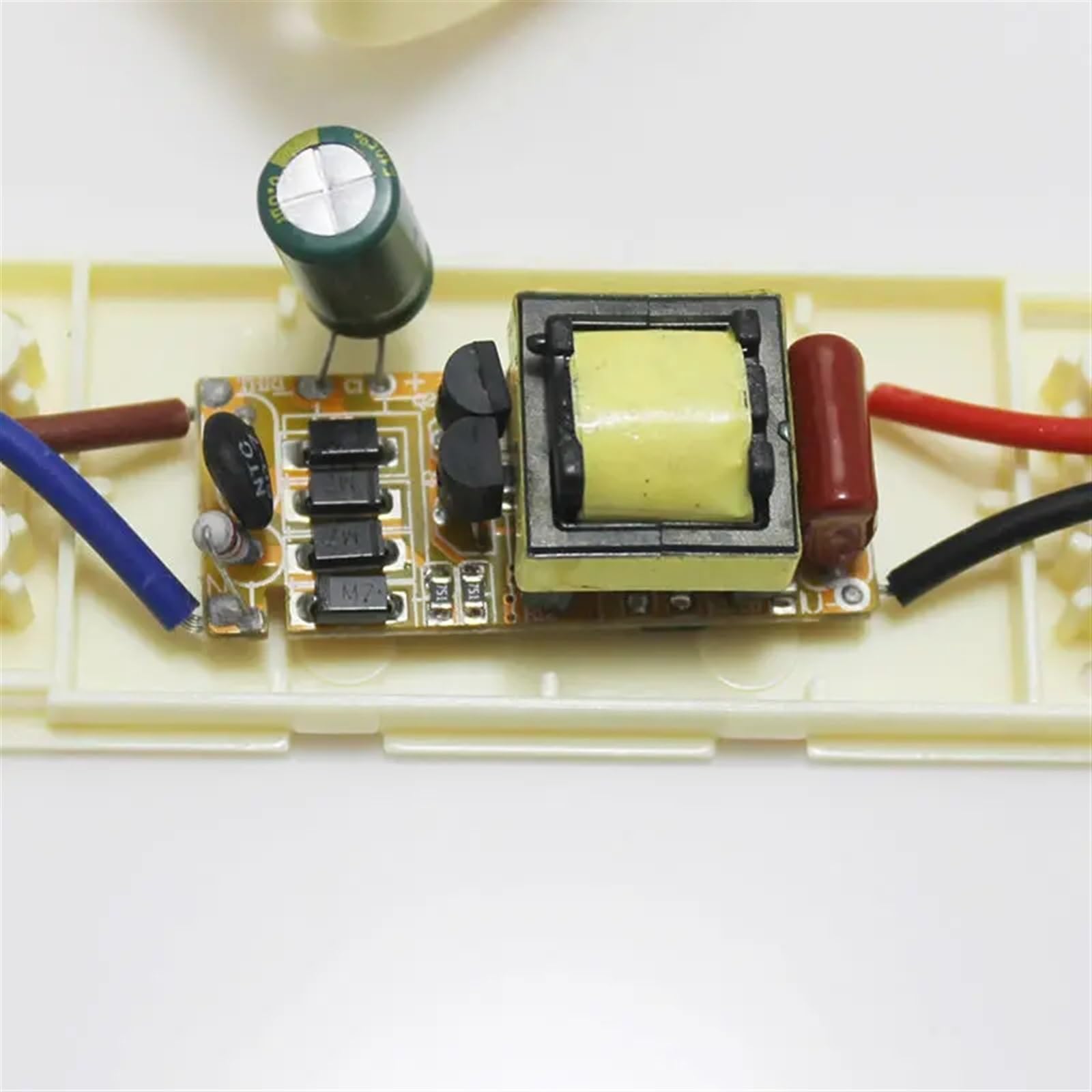Driver LED dimmerabile Alimentatore LED 5-15w 300ma 15-54v uscita led lampadina luce da incasso driver faretto(220V Dimmable)