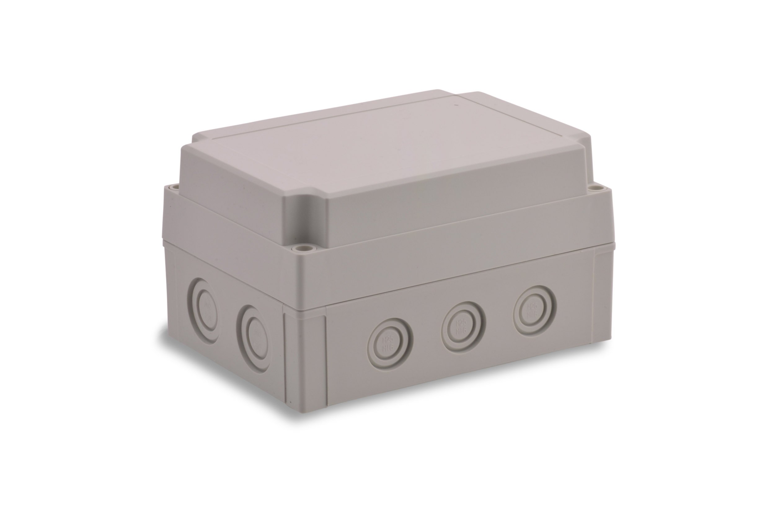 BOXEXPERT Contenitori industriali in policarbonato 180x130x100mm Scatola di distribuzione per armadi di controllo in plastica Michel serie IP67, RAL7035