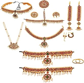 classical bharatanatyam jewellery set