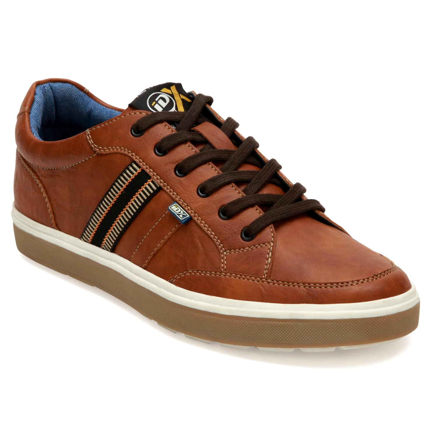 ID Tan Lace-Up Casual Shoes for Men (B08XY4RVMW) Amazon Price History, Amazon Price Tracker