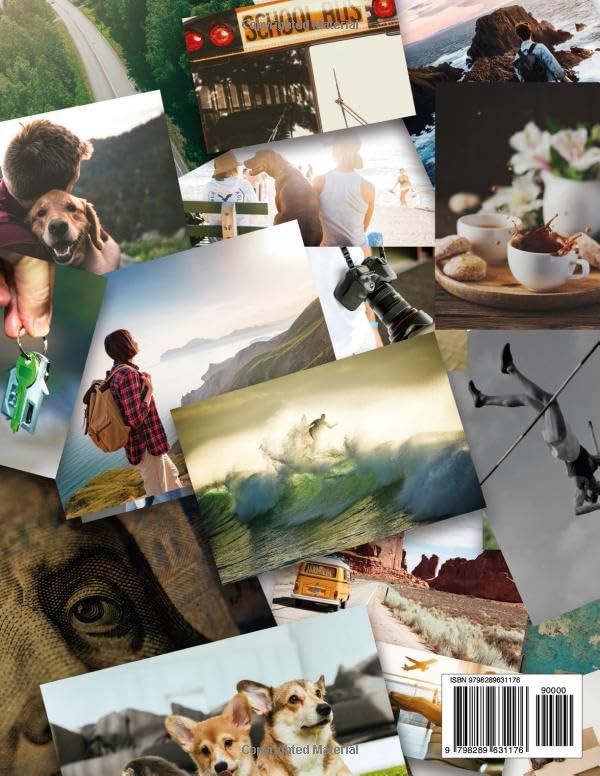 Vision Board Clip Art for Teens. Boys and Girls of all ages.: +500 Colorful and Trendy Images, Positive and Inspirational phrases. image 3
