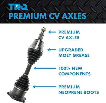 Amazon.com: TRQ Front CV Axle Shaft Assembly 4WD Compatible