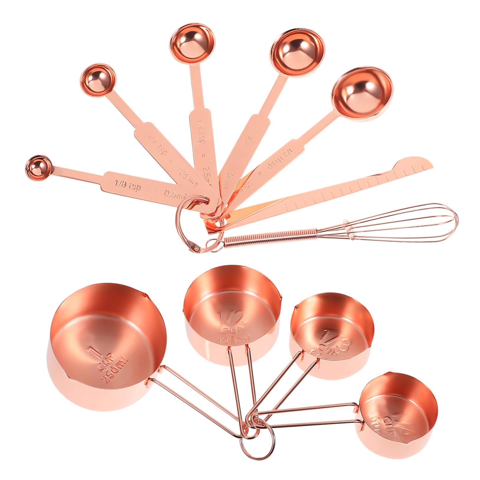 Alipis Tasses Et Cuillères à Mesurer Avec Agitateur Pour Pâtisserie Cuisson Outils Doseurs Pour Et Farine