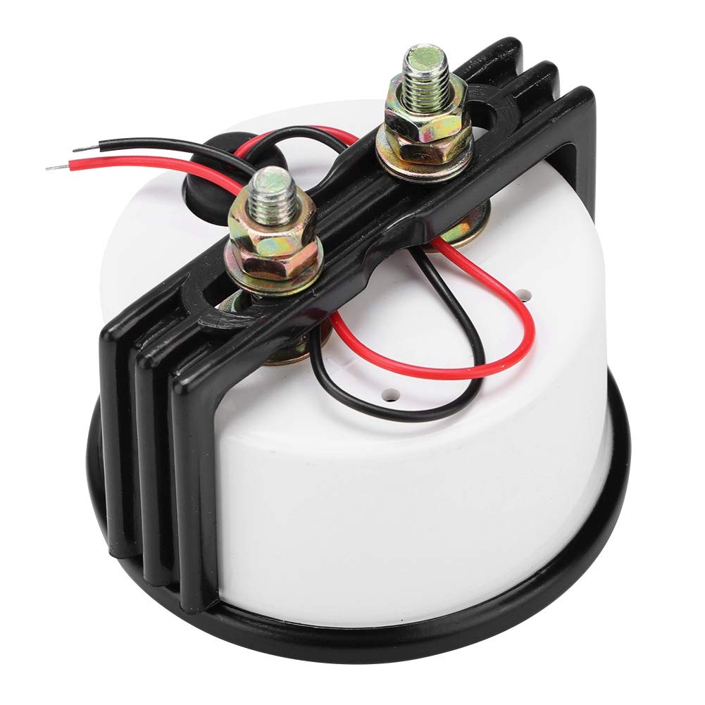 Tbest 12V 60-0-60 AMP Amperomierz Amperomierz Uniwersalny 52mm/2in Podświetlany Analogowy dla Większości Pojazdów