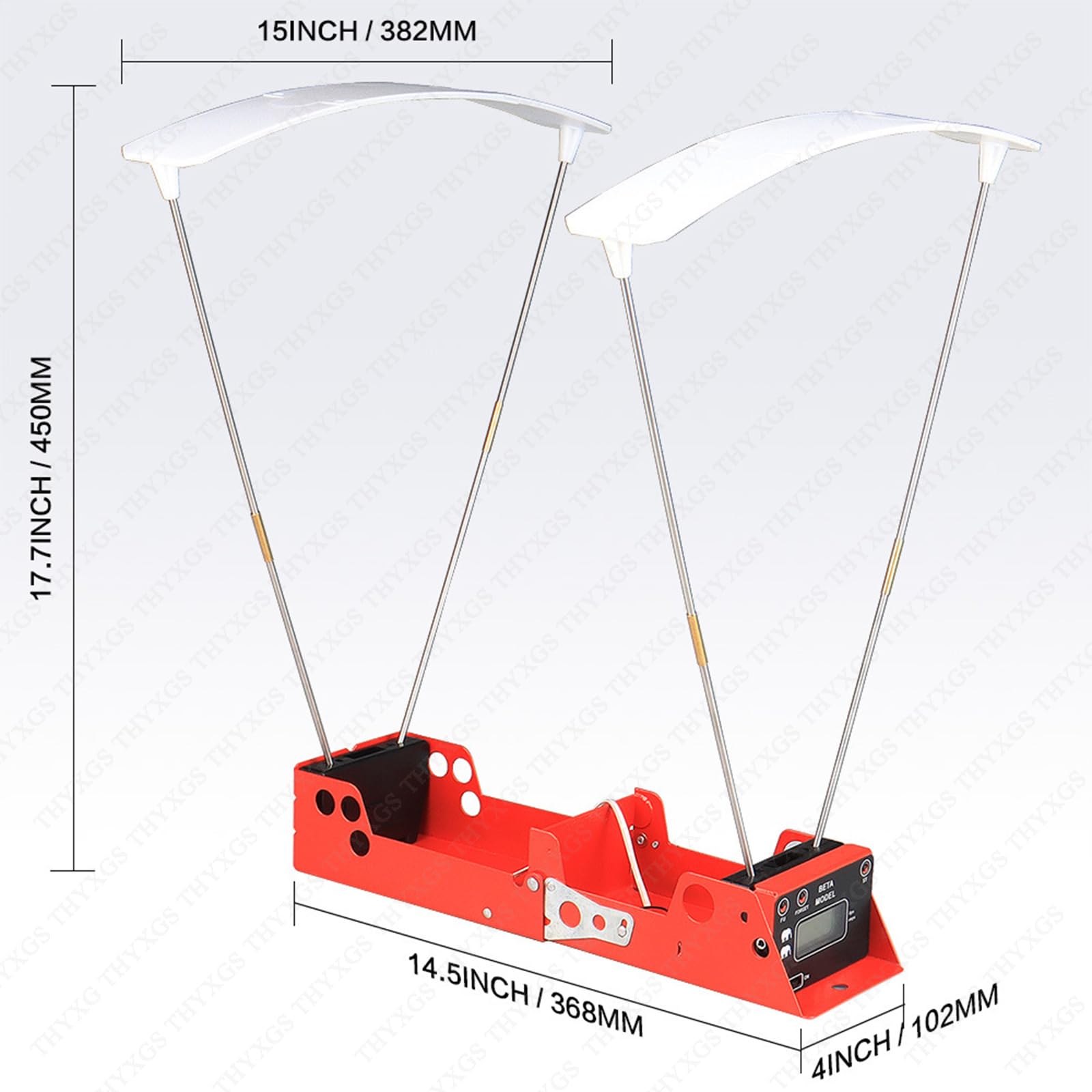 Cronógrafo de precisión para tiro y tiro con arco, probador de velocidad plegable con pantalla LCD, mide FPS/MPS para proyectiles y tirachinas