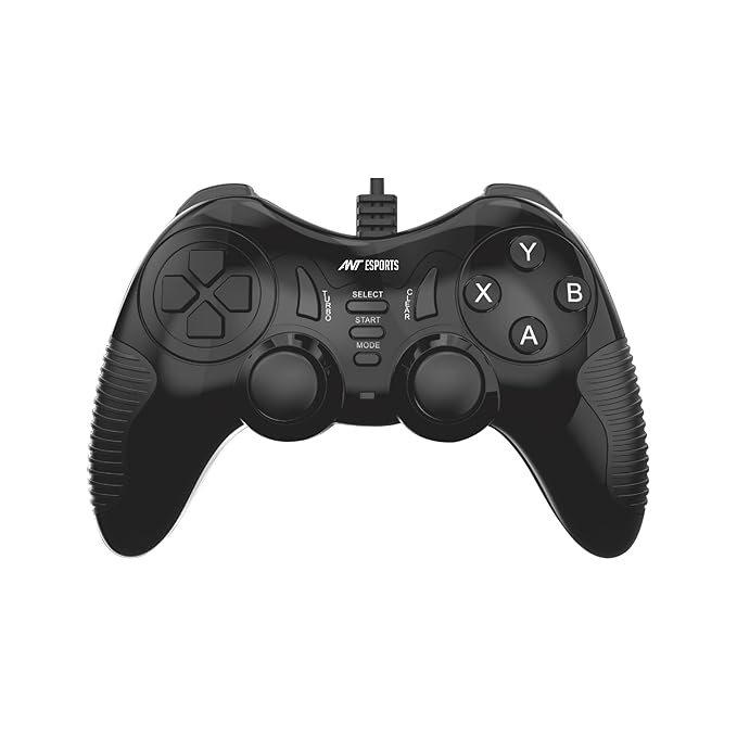 Ant Esports GP115 Wired Gamepad, Compatible for PC & Laptop Computer (All Windows Systems) / PS3 / Android TV Set/Media Box – Black at Rs. 636