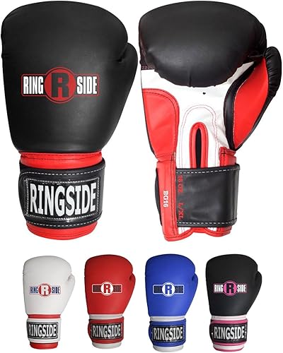 Miniatura 1 de Guantes de entrenamiento Ringside de estilo profesional, de gel, para practicar en saco de boxeo, kickboxing y Muay Thai