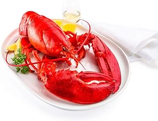 Live New England Lobster, 4-6 lb avg, 10 lb Case - Fresh Gourmet Lobsters for Chefs and Culinary Enthusiasts