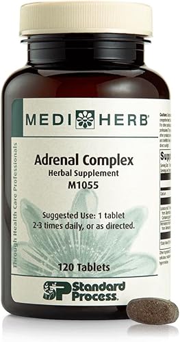 Complejo suprarrenal de Medi Herb 120 Tabletas