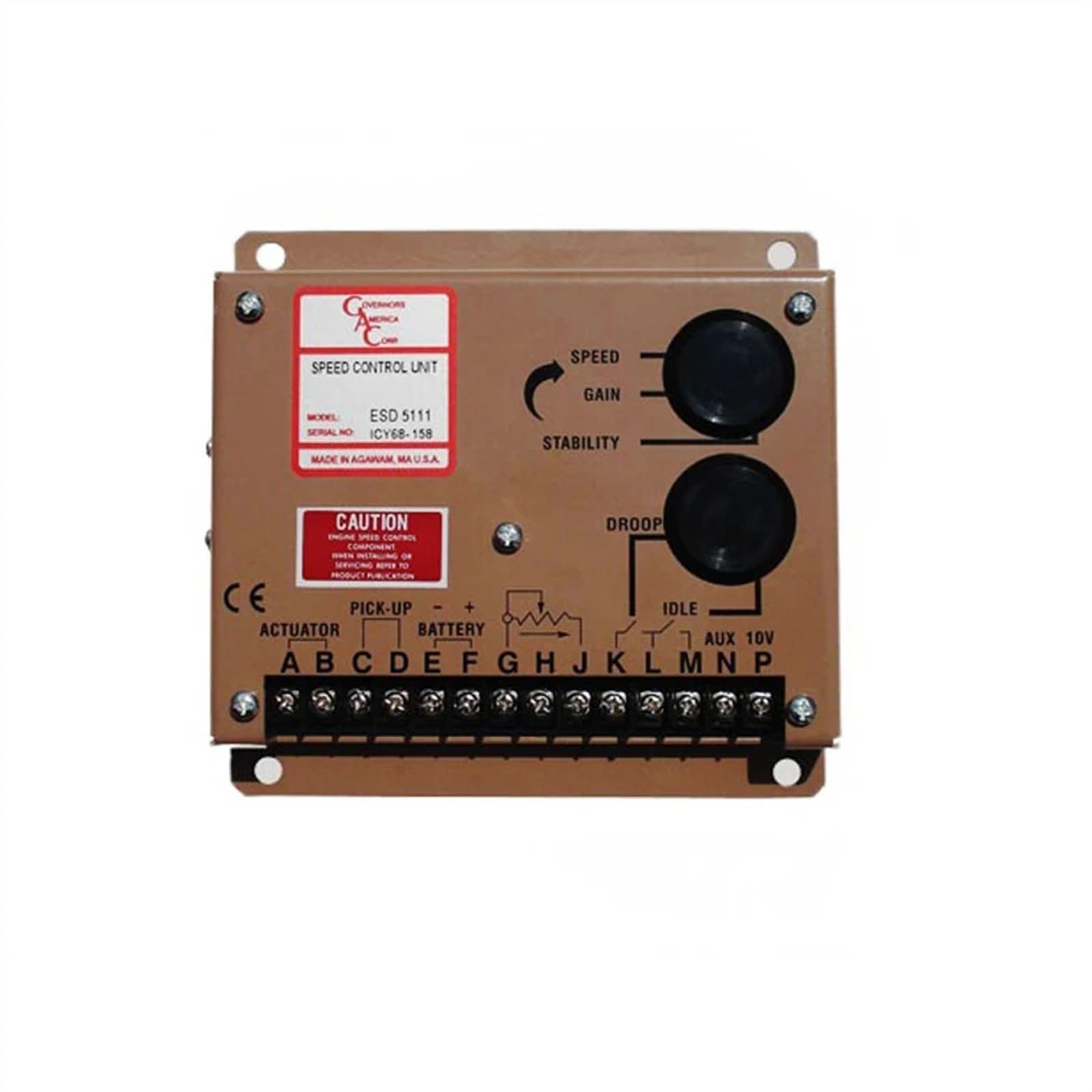 0P7BR328B ESD5111 Engine Speed Control Plate