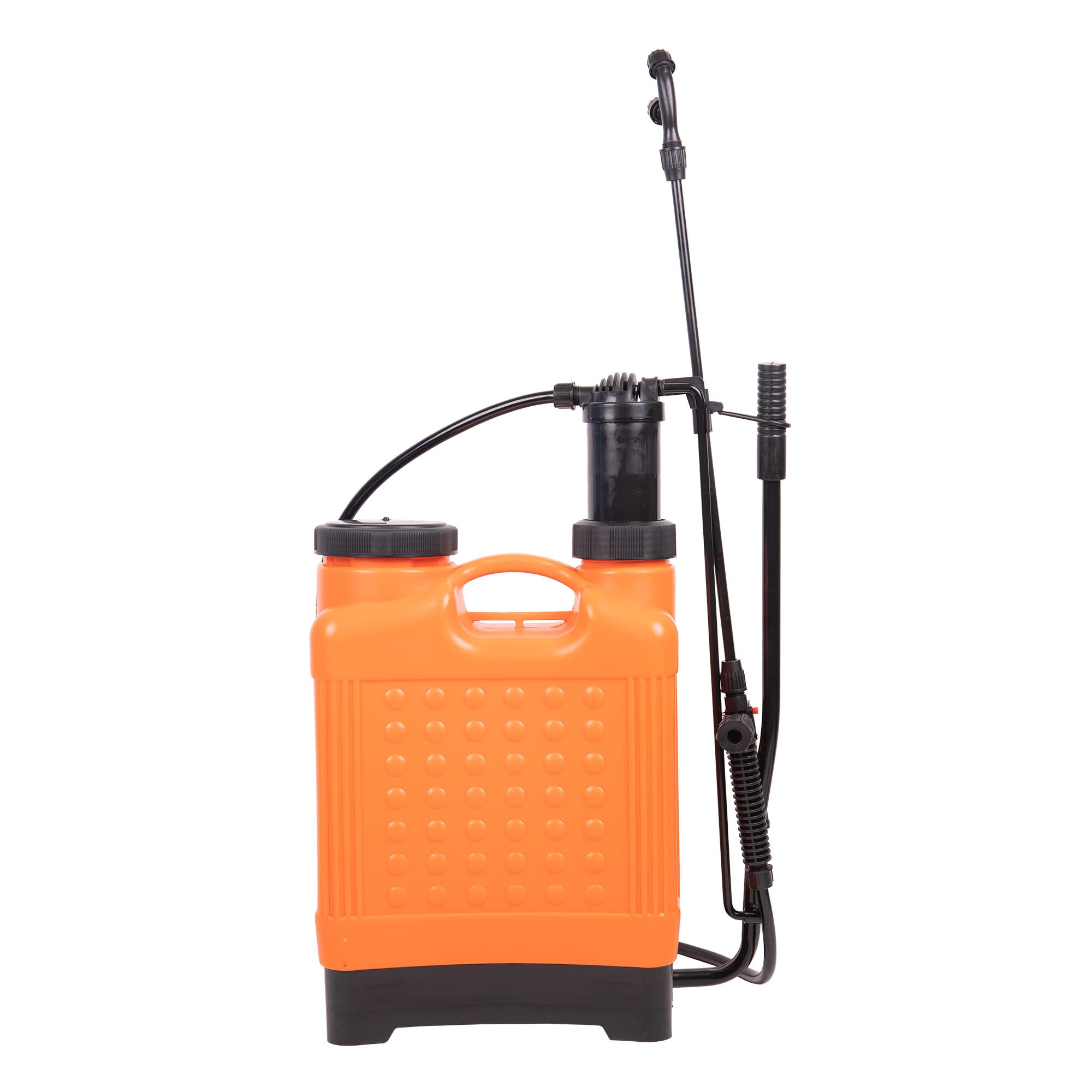 Cofan Pulverizador de Espalda Manual 12L Profesional, con Lanza 50 cm y 3 Boquillas, Presión 3 Bares, Ergonómico, Ligero y Resistente