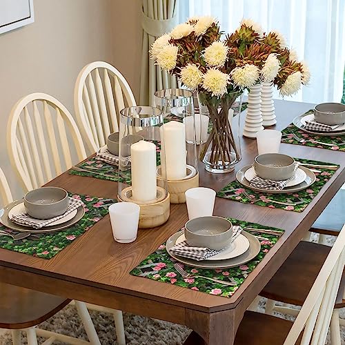 Set de table thermorésistant et antidérapant lavable pour salle à manger