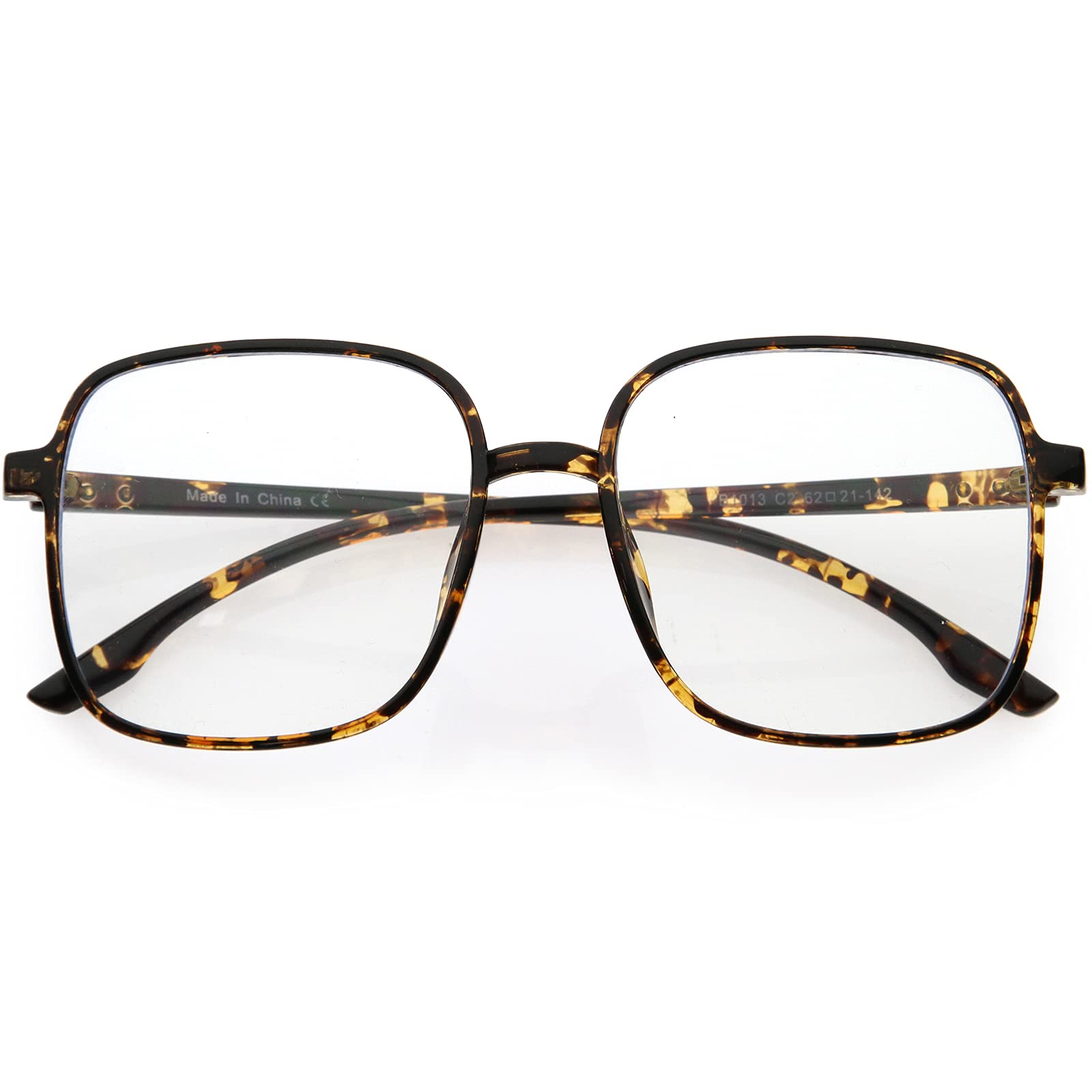 Chic Everyday Blue Light Filter Oversized Glasses D258