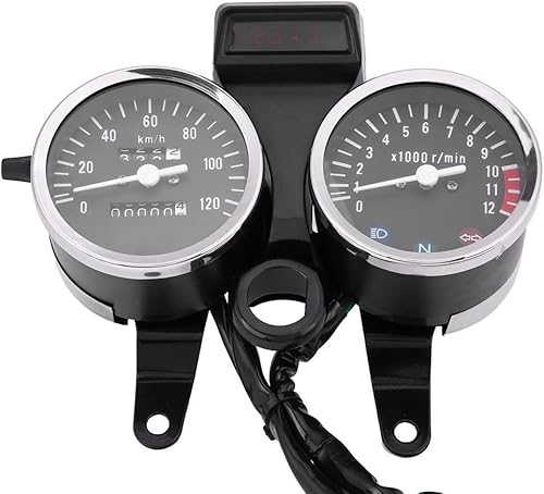 Reemplazo de ajuste del tacómetro del velocímetro del velocímetro de la motocicleta del LED para GN125