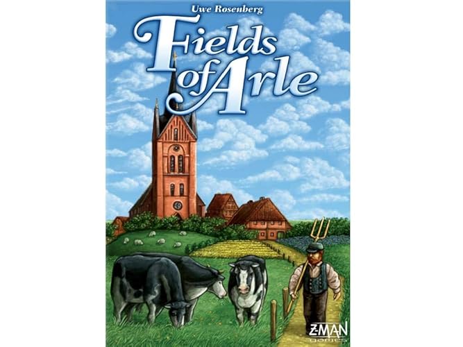 Juego de Mesa Campos de Arle - Juego de Estrategia de Granja para Dos Jugadores, Juego Familiar para Niños y Adultos, Edades 14+. 1-2 Jugadores, 120 Minutos de Tiempo de Juego, Hecho por Feuerland
