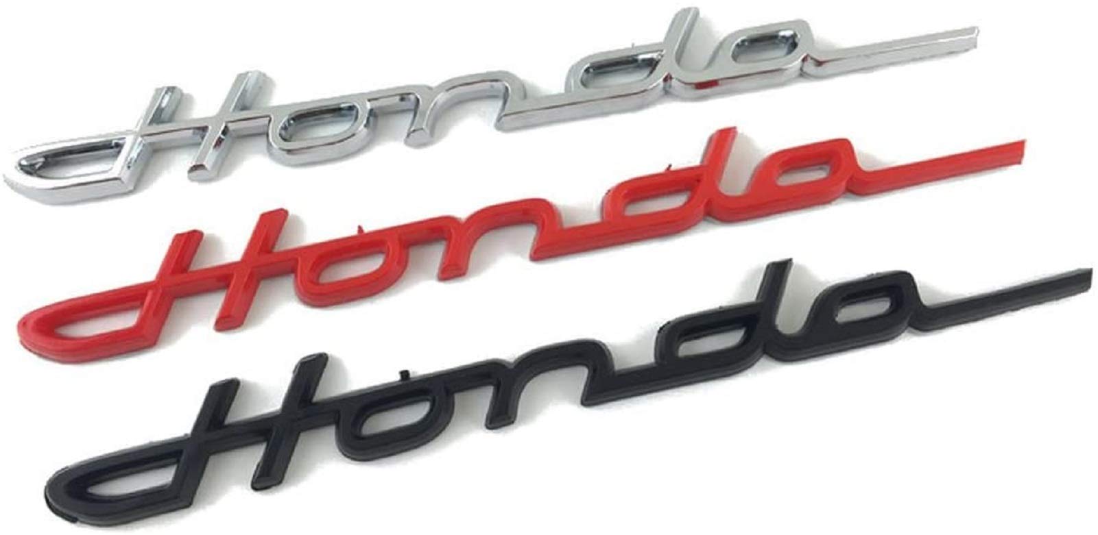 Honda Classic Emblem Chrome Cursive 215mm x 23mm for Honda Monkey